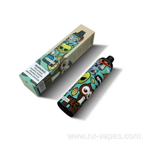 6000 puffs Disposable cigarettes RandM Tornado